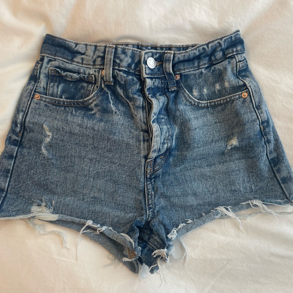Wild Fable High Rise Cut-off Denim Shorts